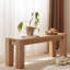 Banc en bois massif Burlywood