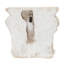 Tablette murale blanc antique