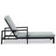 Chaise longue d'extérieur en métal Hoyt-460084295