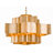 Lillard 12-Light 3-Tier Gold Chandelier With Gold Leaf Interior-33635120
