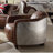 Top Grain Leather Accent Chair
