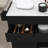 Jamera 74.8" Kitchen Island With Extendable Dining Table, Marble Veneer Top