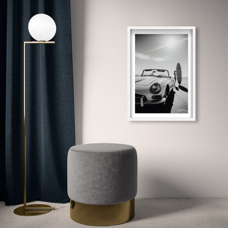 Coast Drift Print by Oliver Gal, 17.5"H x 25.5"W, White Shadowbox