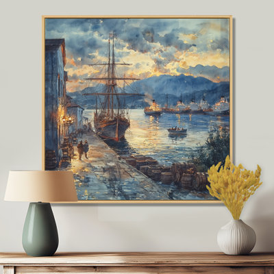 «Allyza California Gold Rush Old Landscape I», art mural pour le salon États-Unis