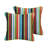 Kerrey Striped Sunbrella® Outdoor Reversible Throw Pillow-36666451-55620182