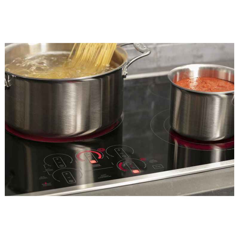 29.75" Electric Cooktop with 5 Elements, Stainless Steel