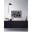 Black And Grey Printed Lines - Single Picture Frame Print-1356339723