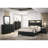 Panel Bed Tufted Headboard