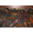 Animals Design Steel Blue Large Rug