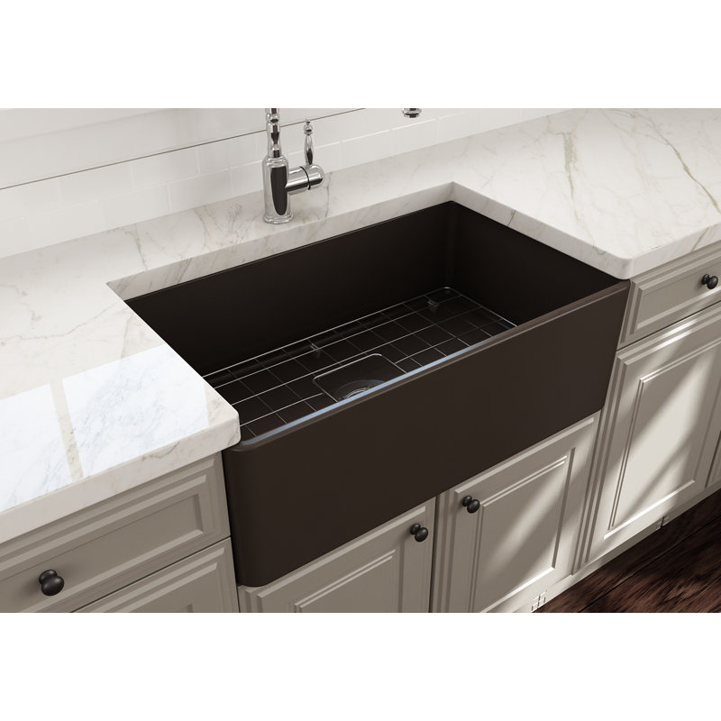 30'' L Kitchen Sink, Matte Black