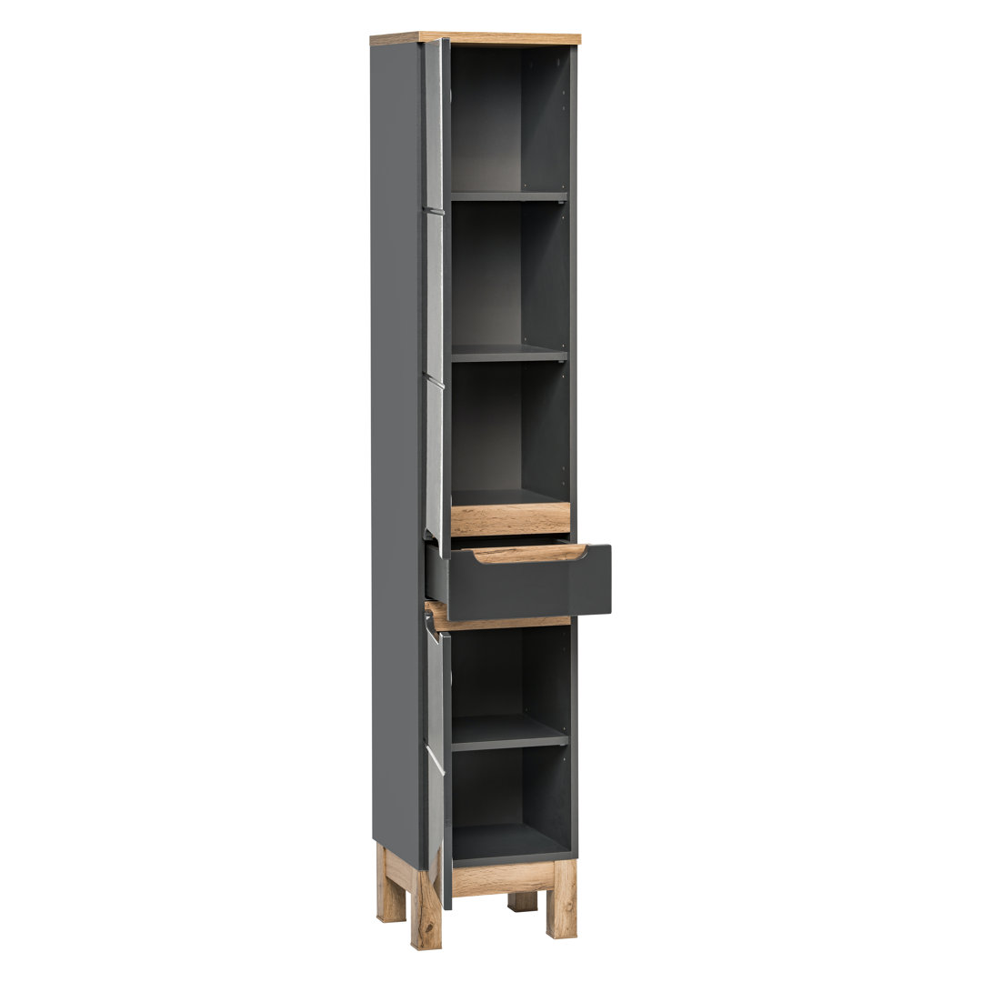 35 x 187 cm Badschrank Iole