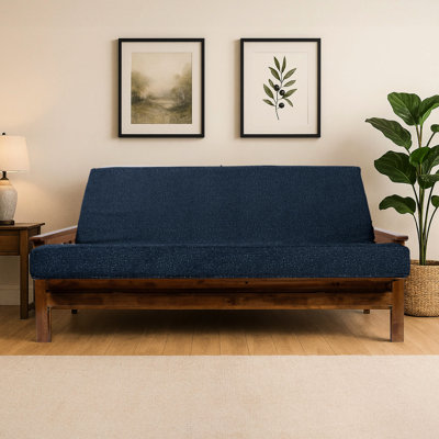Matelas de futon en mousse à mémoire de forme, housse amovible lavable, fermeture à glissière robuste, pliable, chambres d'amis, petits espaces de vie, espaces pleine grandeur,