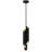 Manelis Integrated LED Matte Black Mini Pendant Light-126329282