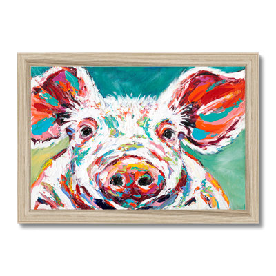 Piggy II by Carolee Vitaletti - Painting