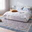 Tapis Cypress moderne à motif mosaïque mouchetée abstraite, bleu, gris, or, crème, ivoire, lavable à la machine, antidérapant, à poils courts, pour l'intérieur et l'extérieur, adapté aux animaux domestiques, idéal pour le salon, la chambre, la salle à manger, l'entrée, le couloir ou le bureau.-1327276532