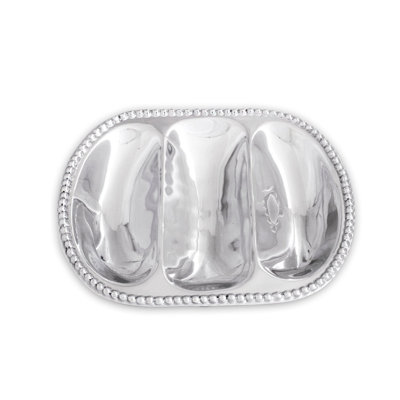 PEARL Large Triple Serving Platter