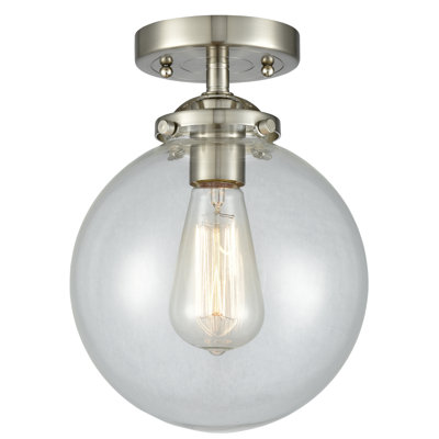 Felica Glass Semi Flush Mount
