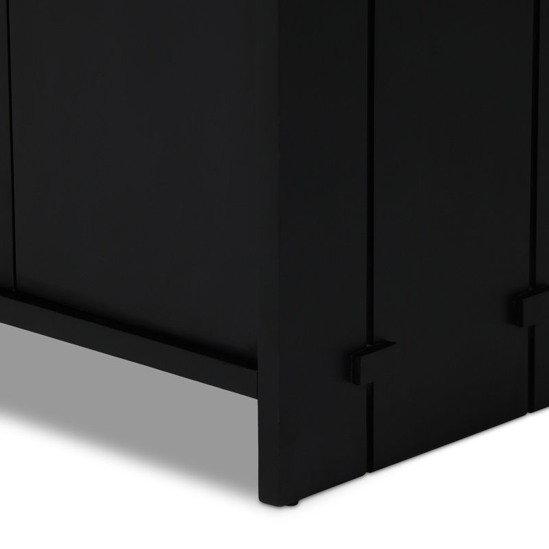Etro Media Console, Black Wash Poplar