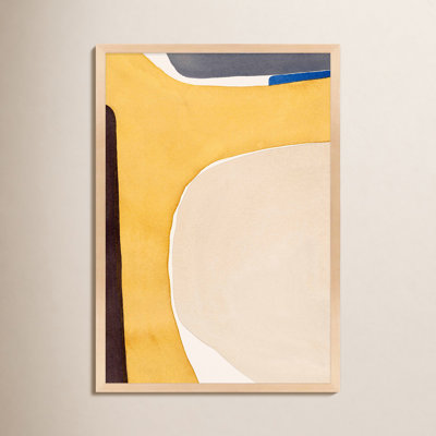 Divided "Hint of Cobalt" Print by Julia Balfour