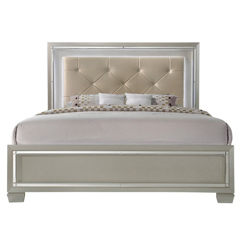 Toth Vegan Leather Bed, King