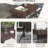 Outdoor End Table With Pe - Functional For Use Folding Function Made