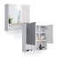 Birkan 54cm x 55cm Surface Mount Mirror Cabinet-60528817
