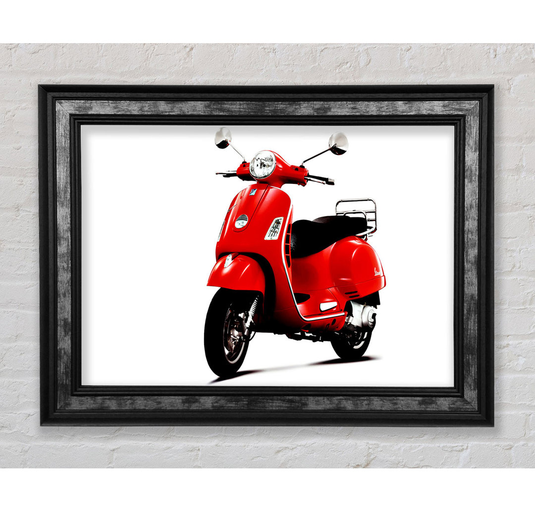 Vespa Mopede - Druck