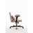 Velvet Criss Cross Armrest Office Chair With Wheels - Comfortable For Home Office, Reading & Vanity-902914233