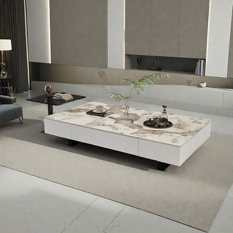 Creative rectangular SLATE coffee table