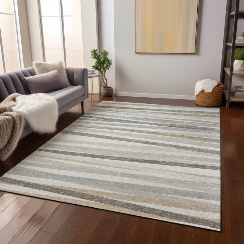 Machine Washable Indoor/Outdoor Chantille ACN997 Area Rug, Rectangle 9' x 12'