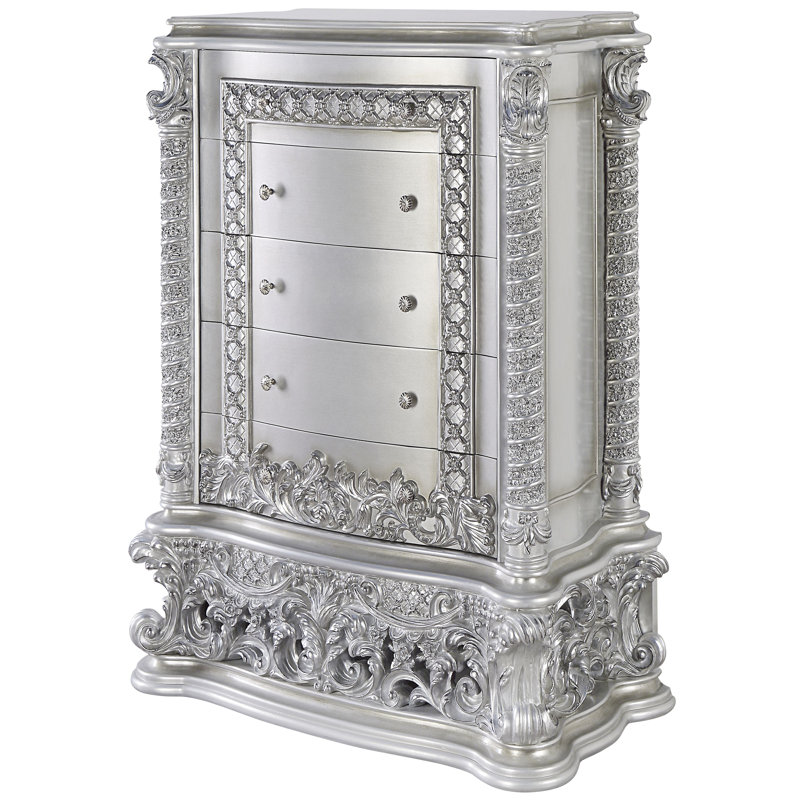 Commode 5 tiroirs l 46,6 po Amilliana