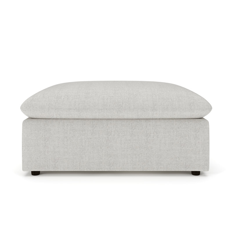 Remy Upholstered Oversized Ottoman, Monique Oyster