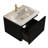 24" Bathroom Vanity With Striped Black Oak & White Ceramic Sink - Value For Money Oak, Fascination-2010306467-2010306461