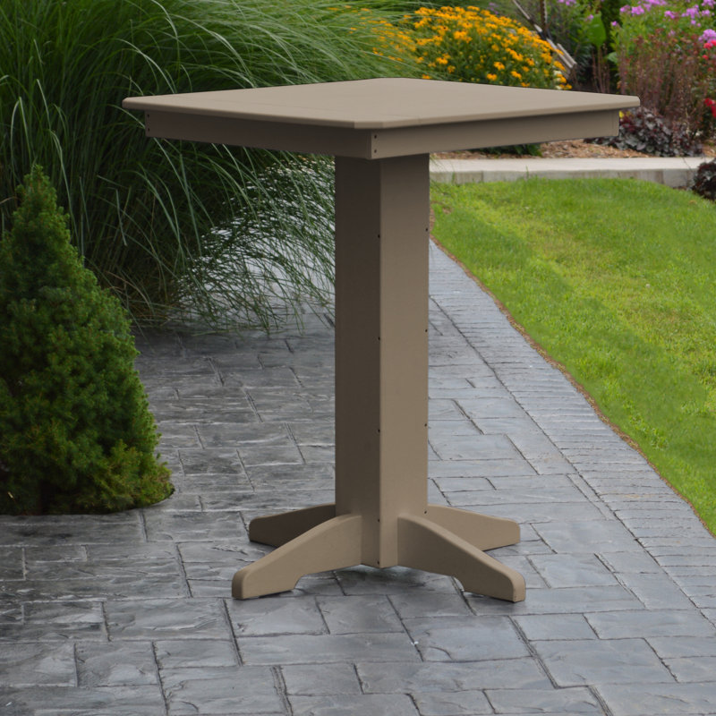 Ensemble repas 5 pièces Nettie, L 33 po x l 33 po, Bois patiné