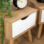 Clarinda Pair of 1 Drawer Scandi Bedside Table Units-1487153672