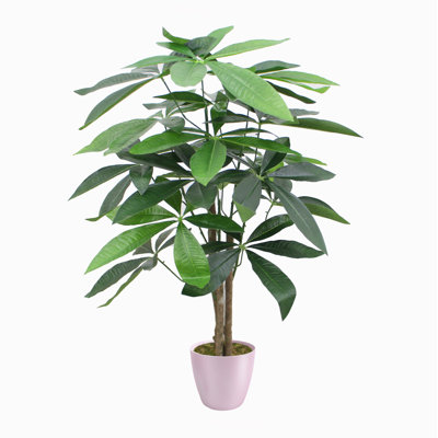 Faux Forsythia Plant in Planter