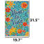 Tapis de couloir mosaïque «Viva La Vida»