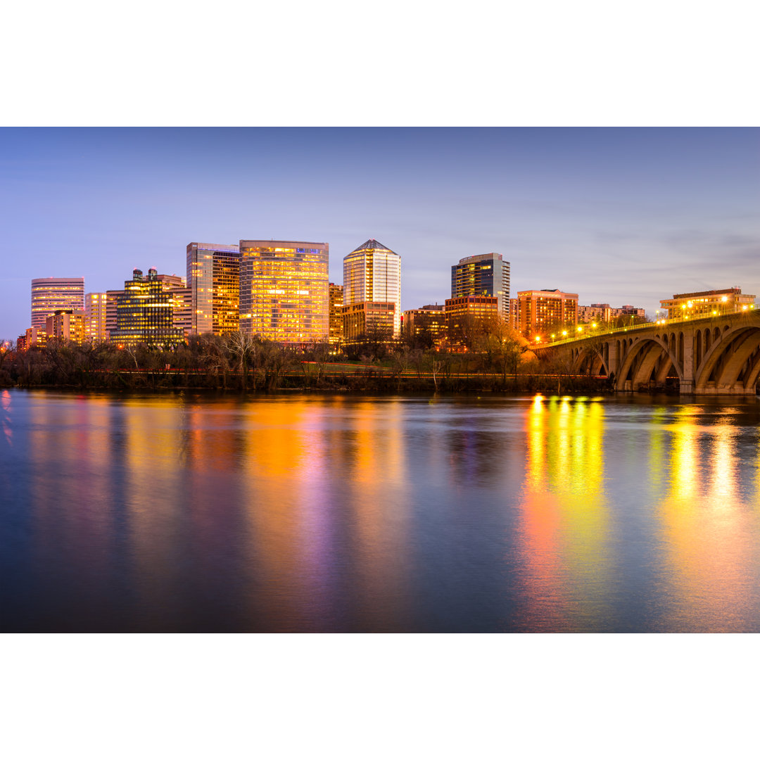 Rosslyn Virginia Skyline - Leinwandbild