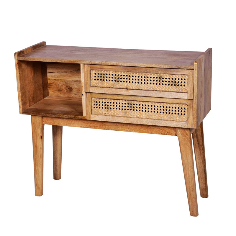 Anjannette 30.02'' Solid Wood Console Table