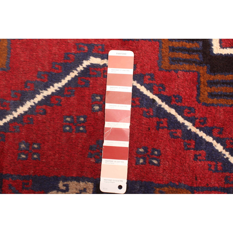 Rizbaft Red Rug 3'5" x 6'6"