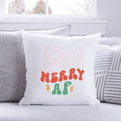 Coussin en polyester ChristmasFunny-03