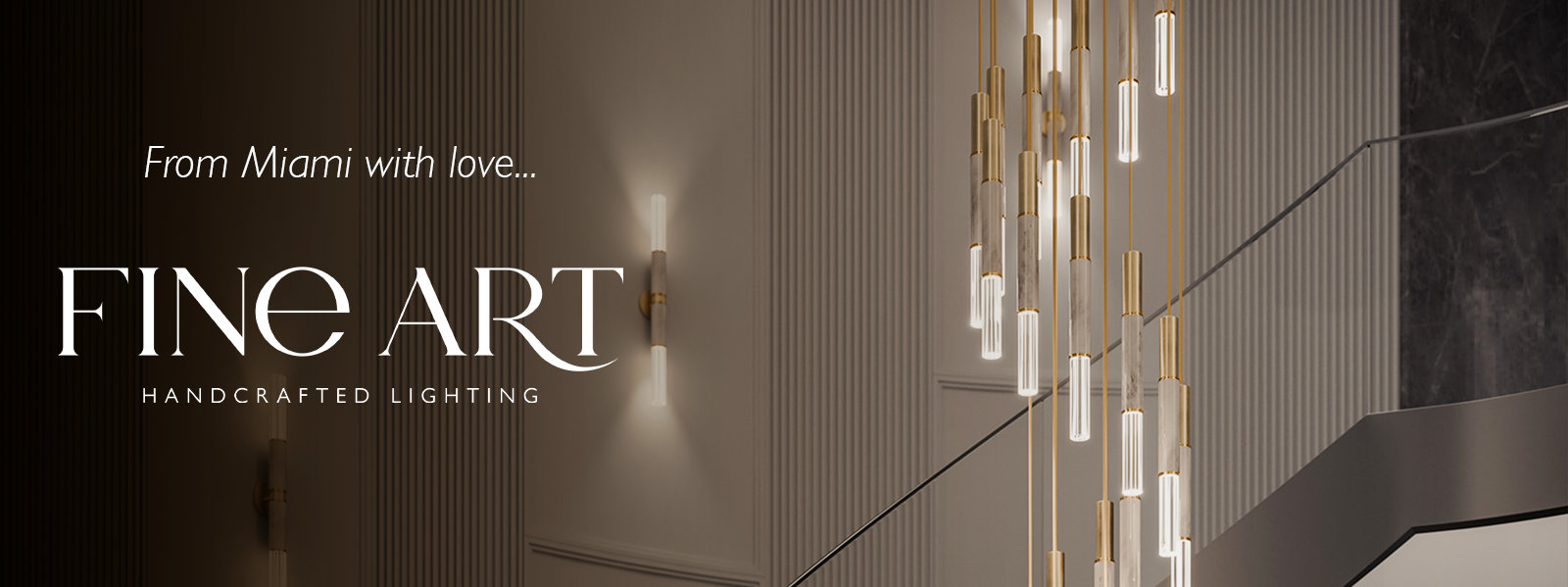 Fine Art Handcrafted Lighting Image Hero
