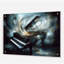 Piano abstrait I - musique, art mural acrylique moderne-1352587772