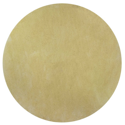 Tapis intérieur jaune à poils longs Canary