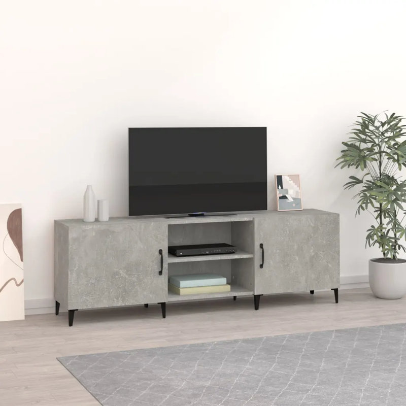 Kokko Unfinished TV Stand for TVs up to 50", Oak,  24"