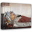 «The Sick Girl» par Michael Ancher - Art mural sur toile tendue avec châssis-771382401