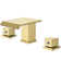 WSBF 7.9" Solid Brass Two Handle Waterfall Widespread Bathroom Sink Faucet