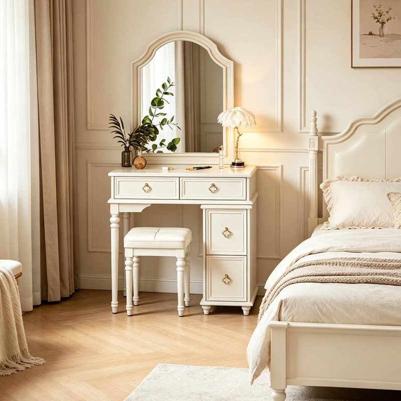 Coiffeuse de luxe de style français