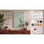 Great Blue Heron Japandi - Wrapped Canvas-1891756384-1891756407