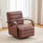 30.3"W Modern Upholstered 360° Swivel Accent Chair with Solid Wood Armrests and Comfy Channel Tufted Lounge Reading Chair-1749581254